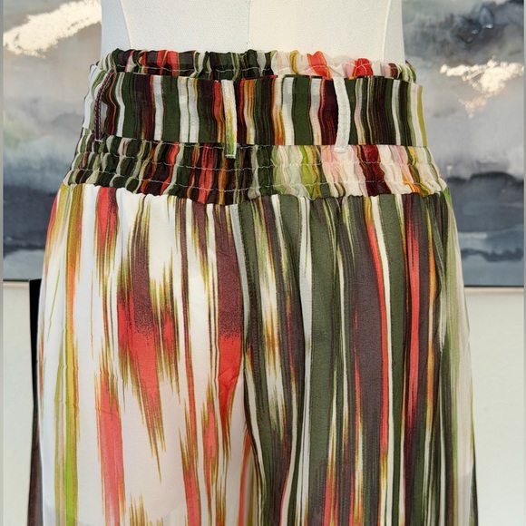 NWT Heart Soul Vibrant Striped Wide-Leg Palazzo Pants - Picture 6 of 16